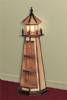 Handcrafted Oak Lighthouses With Shelves