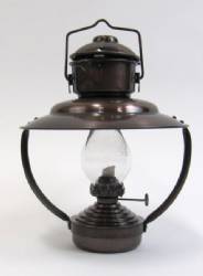 Iron Trawler Lamp Antique Finish