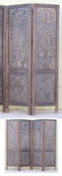 Carved Wooden Screen MDF Flower Pot