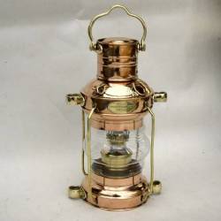 Ship's Light Anchor Lamp Copper & Brass