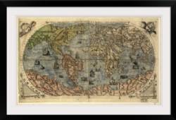 16th century world map