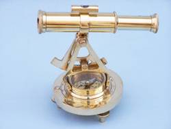 Brass Alidade Compass 7"
