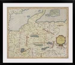 Antique map of Germania