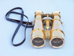 Brass Binoculars 6"