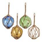 Glass Float With Rope Set