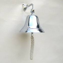 Bracket Bell, Chrome Finish