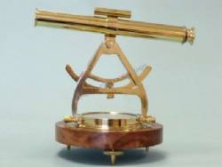 Brass Alidade Compass 14"