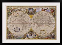 Antique map of the world