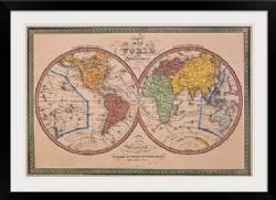Antique map of the world