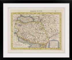 Antique map of the Middle East