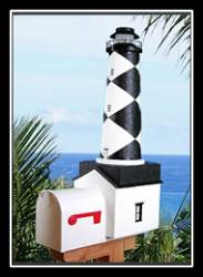 Lighthouse Mailbox Cape Lookout