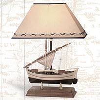 20" Sailboat Lamp