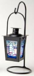 10" Hanging Candle Holder Sailboat