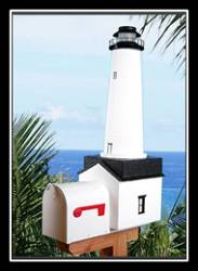 Lighthouse Mailbox Fenwick-Cape Cod