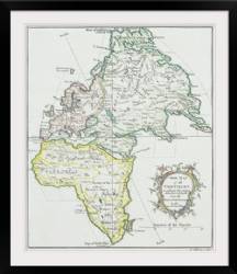 Map of Europe and Africa