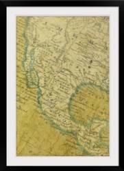 Map of United States and Mexico