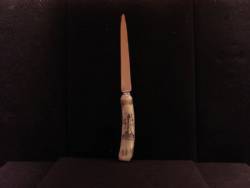 Letter Opener With Scrimshaw