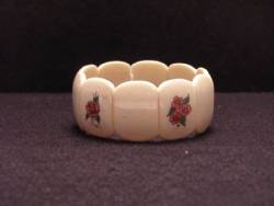 Bone Scrimshaw Bracelet