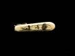 Scrimshaw Bone Tie Clip