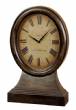 Old Time Antiqued Wood Round London England Clock