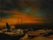 Panther Among Icebergs In Melville Bay