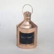 Port (red) Ship Lantern with Oil Lamp Copper
