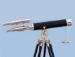 Chrome and Black Griffith Astro Telescope 44"