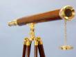 Brass and Wood Harbor Master Telescope 60"