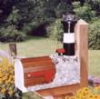 Wooden Lighthouse Mailbox Tybee Island