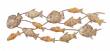 Fish Dance Nautical Metal Wall Art Decor Sculpture 42"