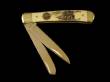 Two Blade Scrimshaw Knife