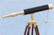 Brass and Leather Harbor Master Telescope 42"