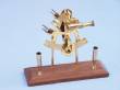 Brass Sextant Pen Holder