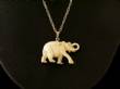 Carved Fossil Ivory Necklace