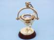 Brass Hanging Compass 8"